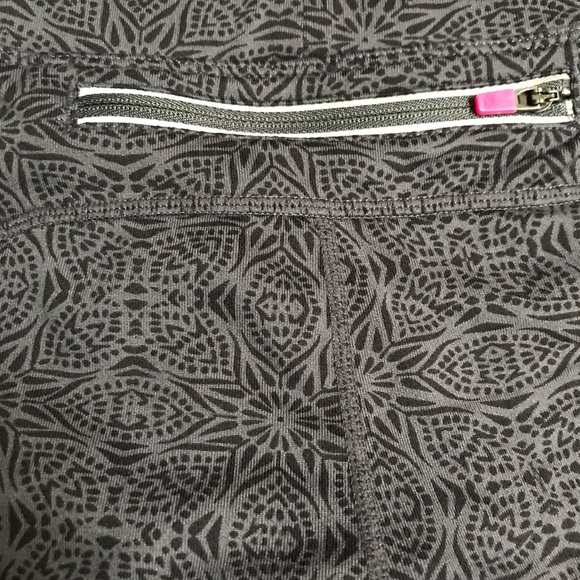 Athleta | Grey Asphalt Starfruit Bare To Run Capri - Picture 6 of 11